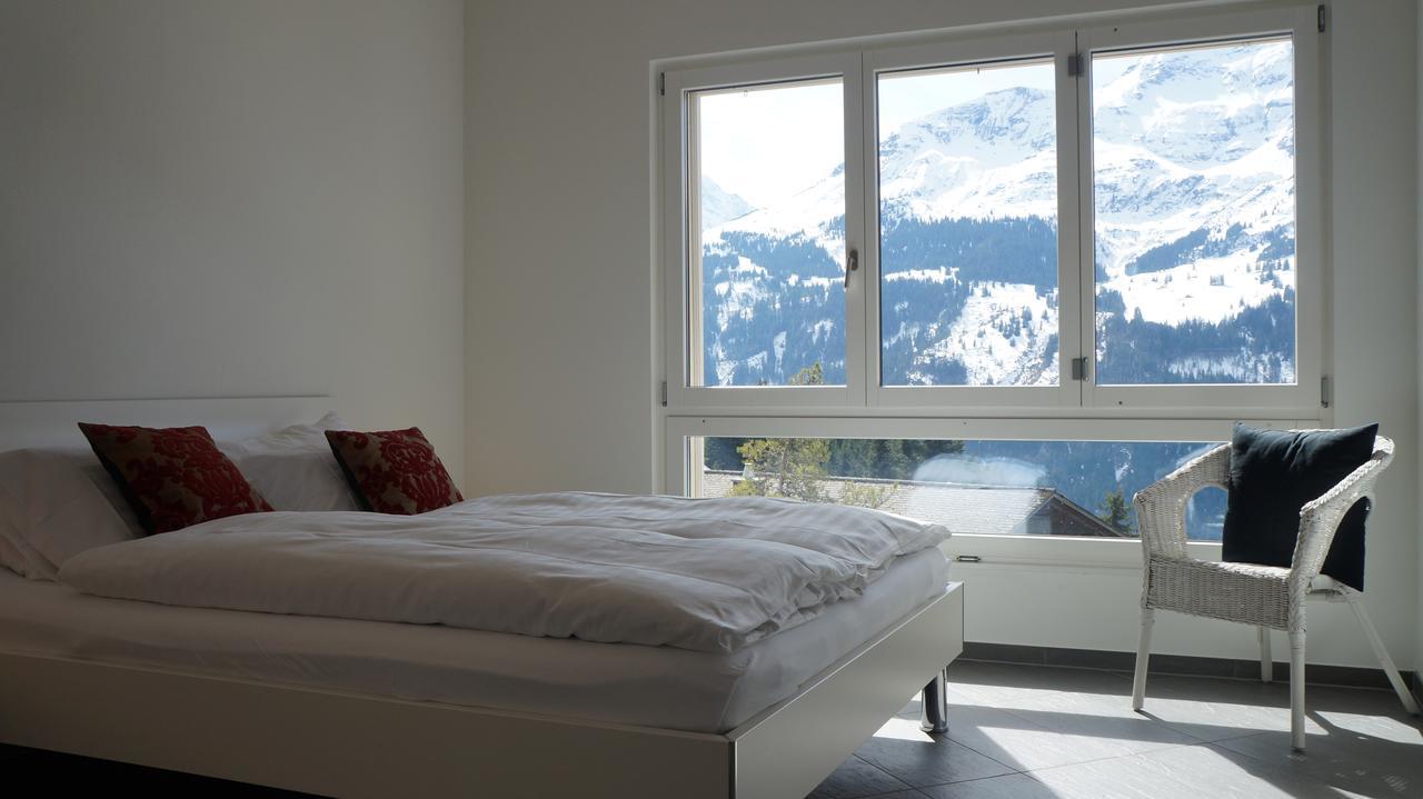 Chalet Brunner Penthouse Wengen Exteriör bild
